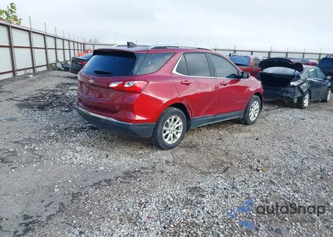 2018 Chevrolet Equinox Lt из США, поврежденный, VIN 2GNAXJEV7J6105404